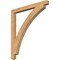 Ekena Millwork Thorton Craftsman Smooth Bracket, Western Red Cedar, 3 1/2"W x 44"D x 48"H BKT04X44X48THR04SWR - alternate 1